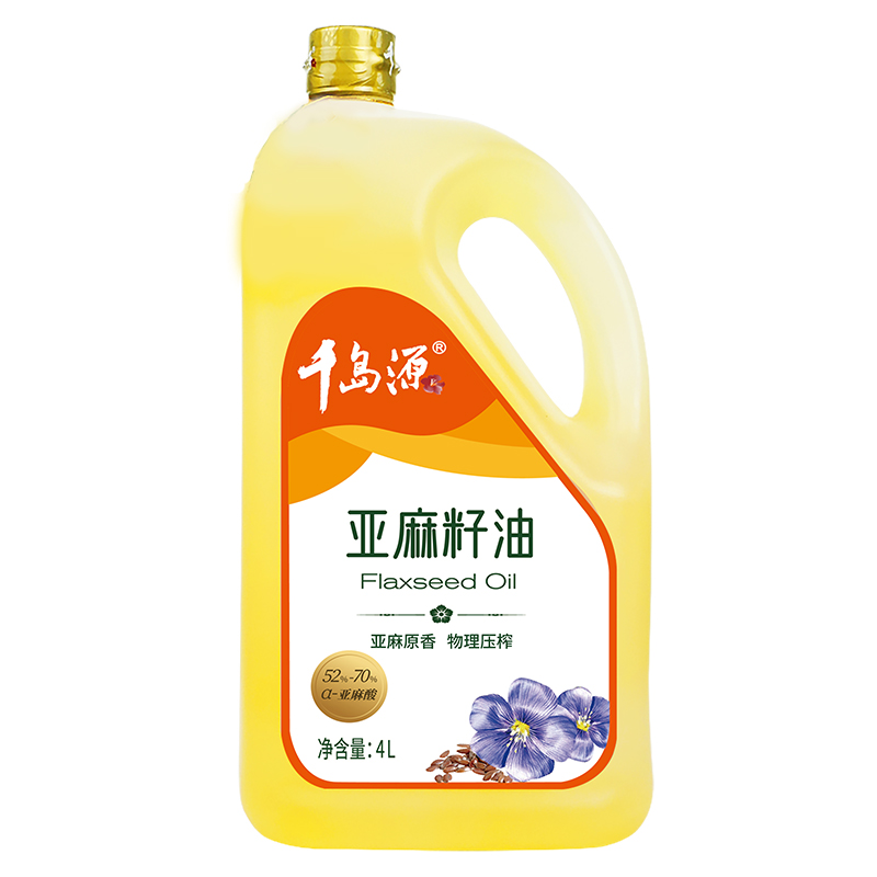 亞麻籽油 4L